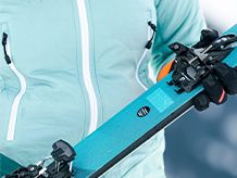 Ski touring bindings