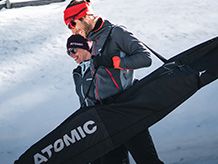 Backpacks and bags for cross-country skiing